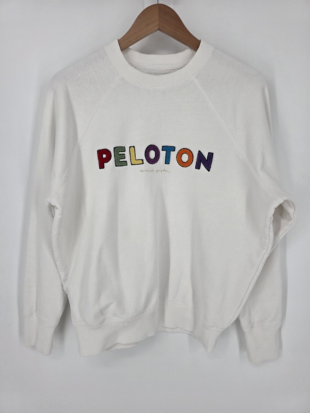 Spritual Gangster Peloton Sweatshirt, Sz S